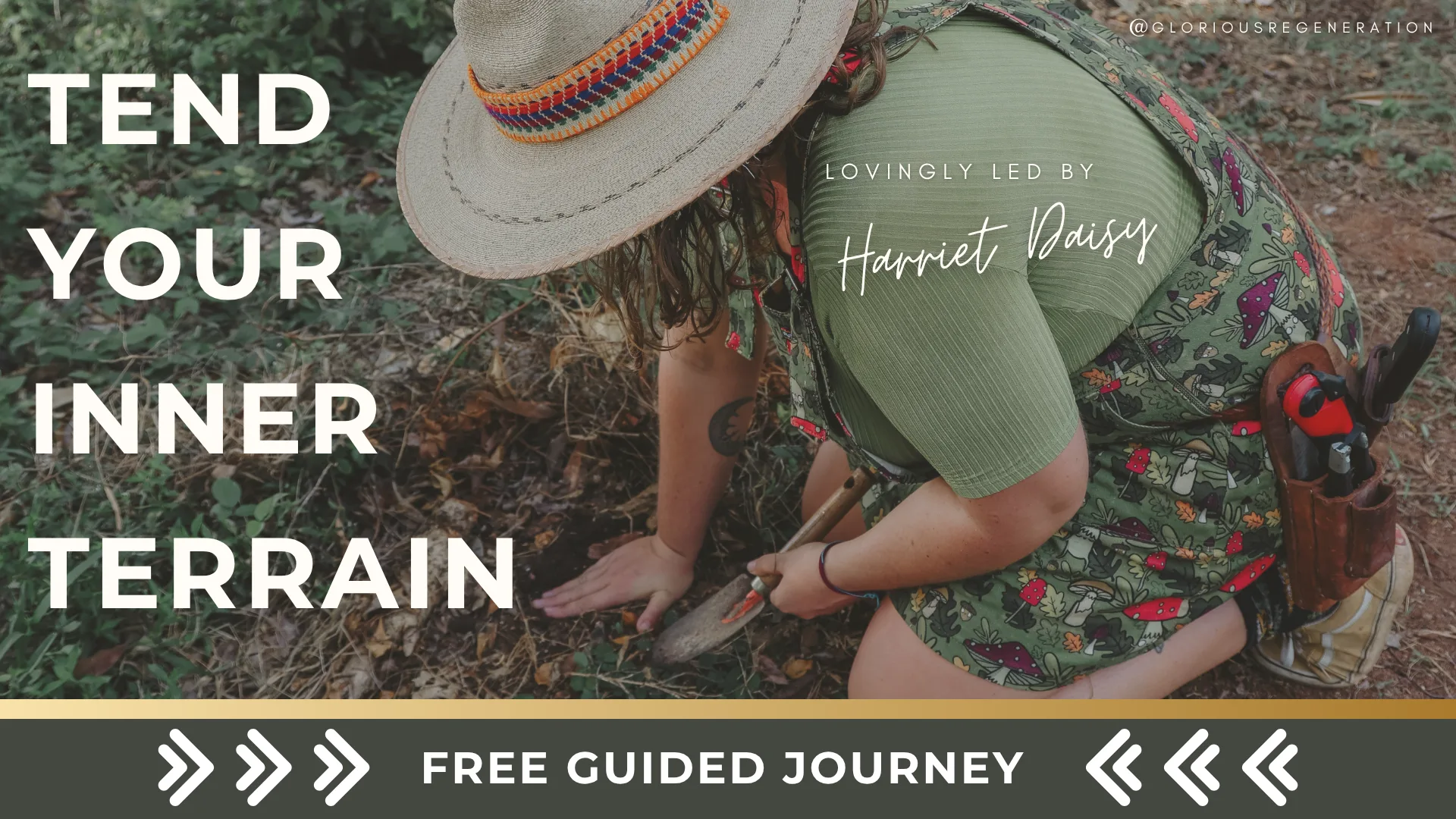 Tend Your Inner Terrain — Free Guided Journey lovingly led by Harriet Daisy